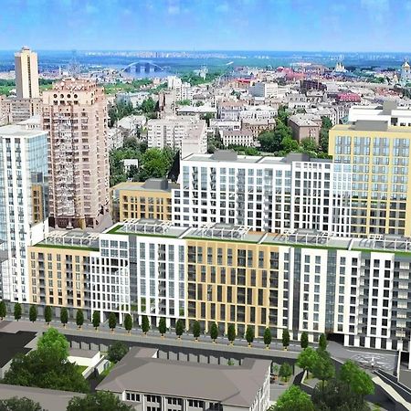 Designer Apartment In The Residential Complex "Yaroslavivsky City" In The Center Of Kiev Kültér fotó