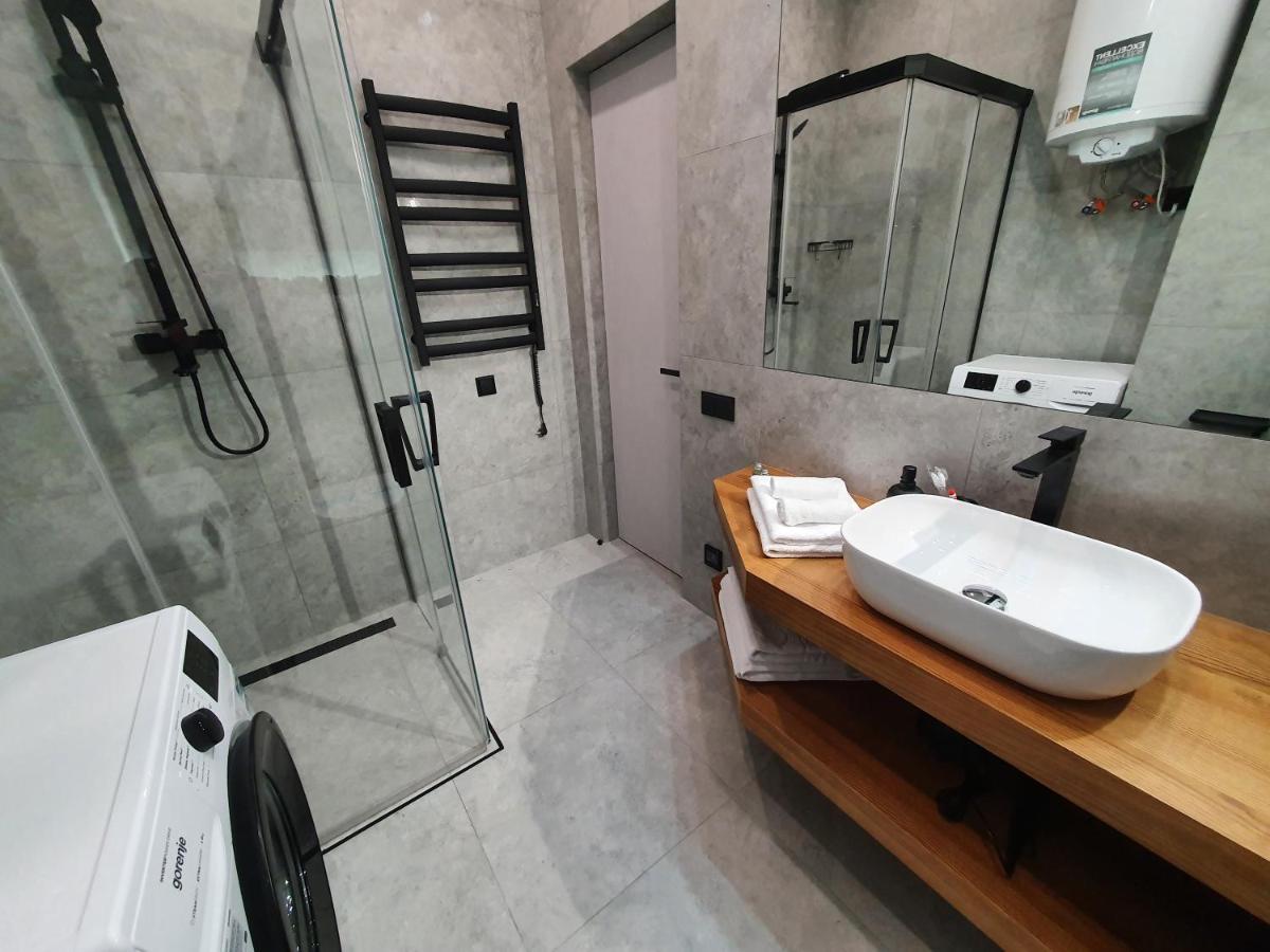 Designer Apartment In The Residential Complex "Yaroslavivsky City" In The Center Of Kiev Kültér fotó