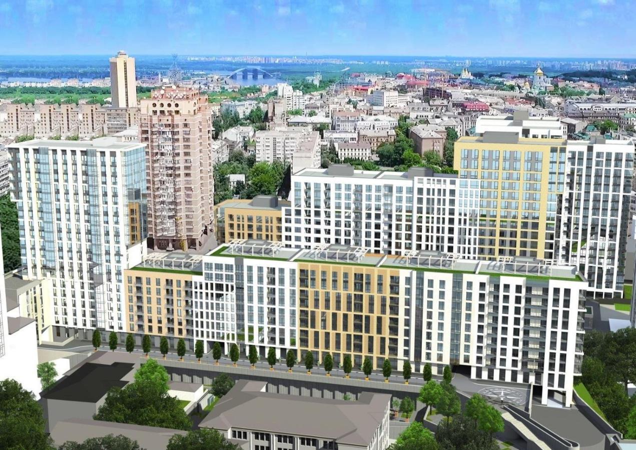 Designer Apartment In The Residential Complex "Yaroslavivsky City" In The Center Of Kiev Kültér fotó