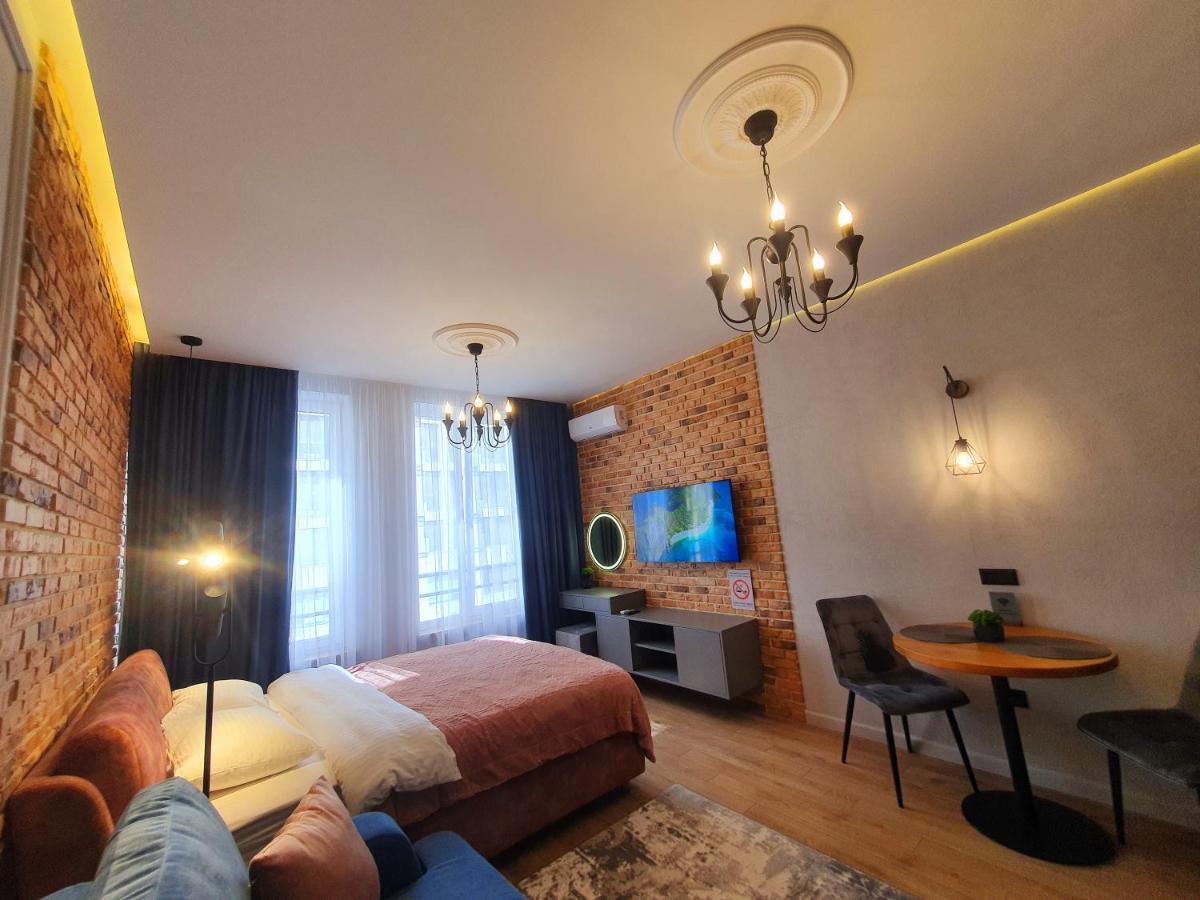 Designer Apartment In The Residential Complex "Yaroslavivsky City" In The Center Of Kiev Kültér fotó